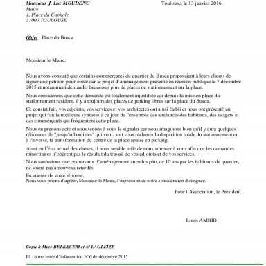 Lettre Demande De Salle Mairie Pour Association Tout Degorgement