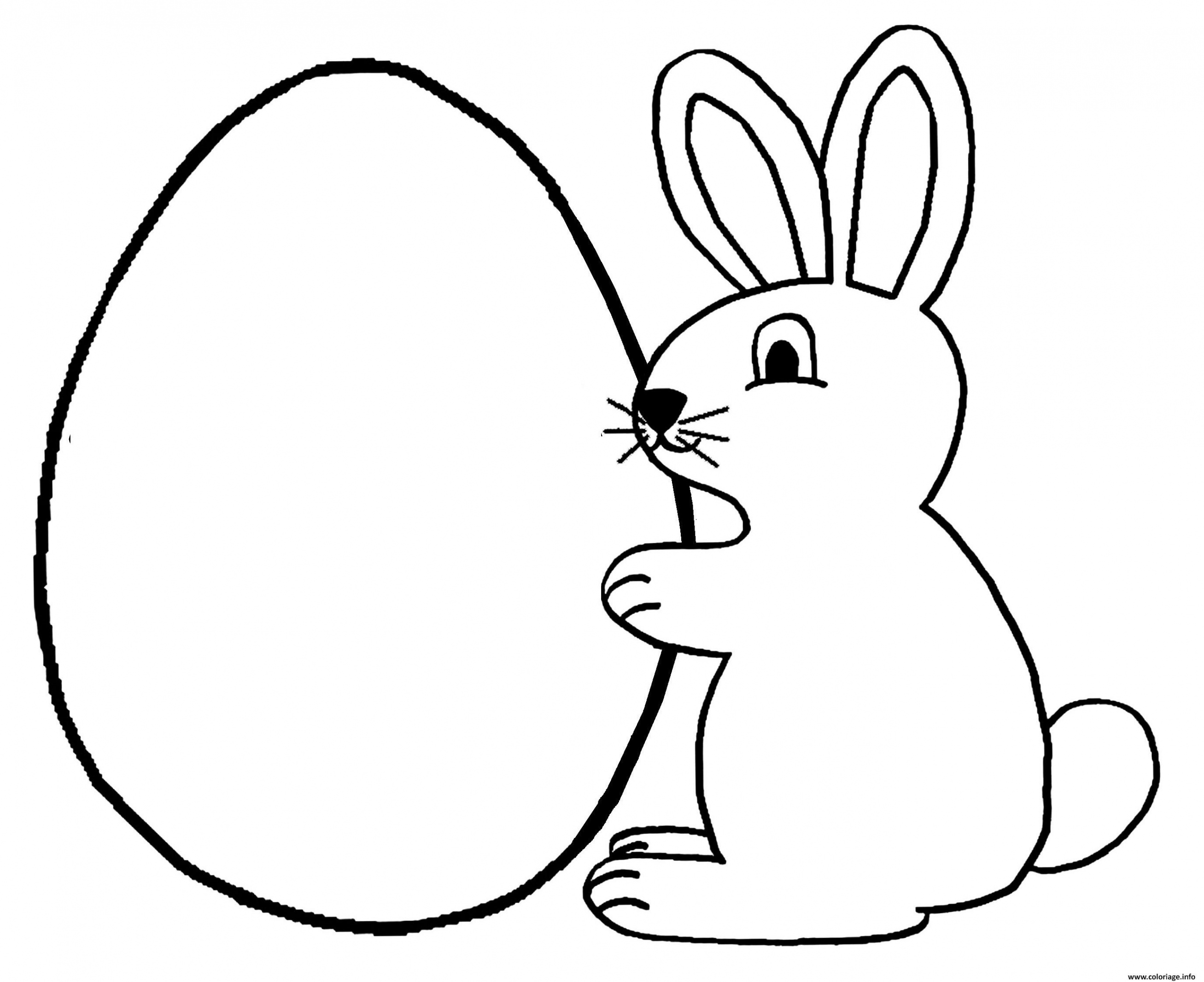 Comment dessiner un lapin de paque - tout degorgement